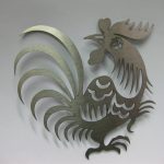 金屬切割-公雞