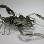 立體金屬切割-蠍子